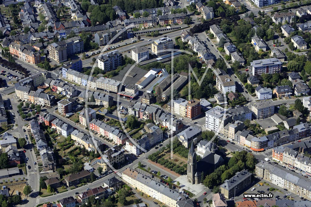 Photo arienne de Esch-sur-Alzette