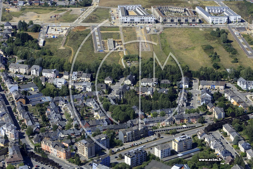 Photo arienne de Esch-sur-Alzette