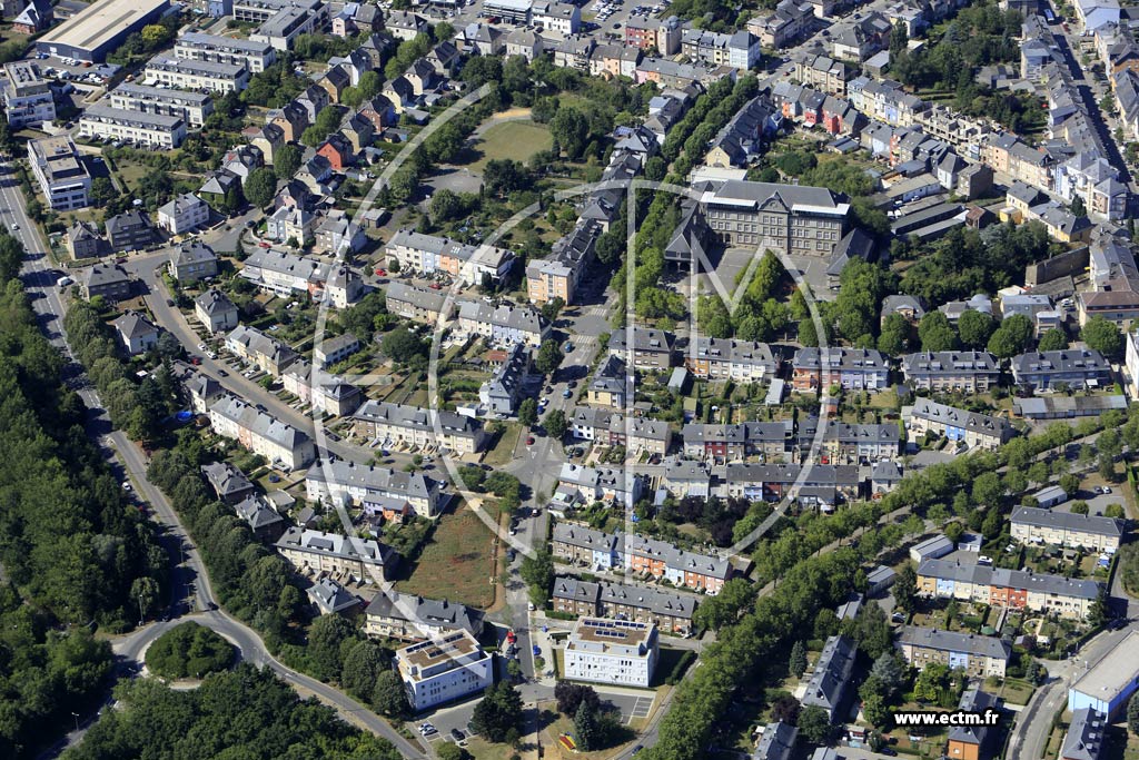 Photo arienne de Esch-sur-Alzette