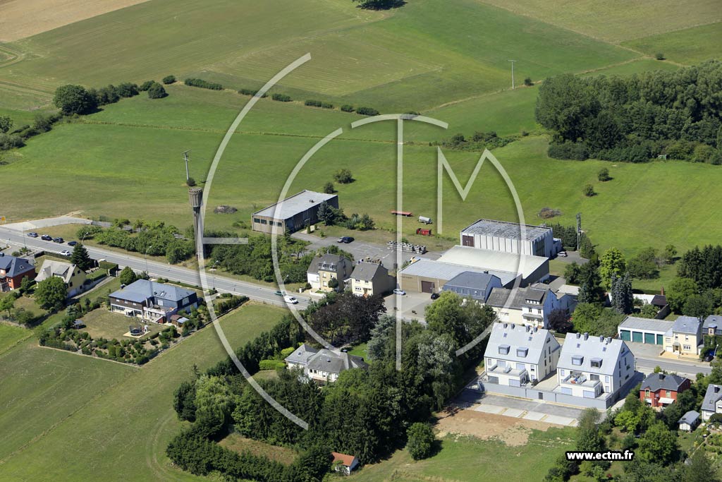 Photo arienne de Frisange (Hellange)