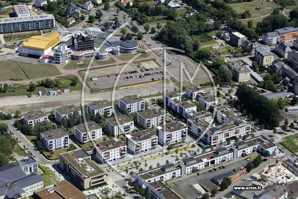 Photo arienne de Mondorf-les-Bains