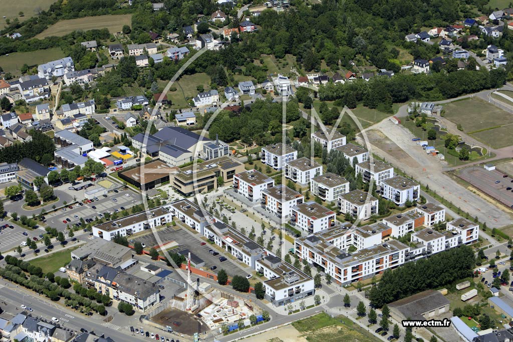 Photo arienne de Mondorf-les-Bains