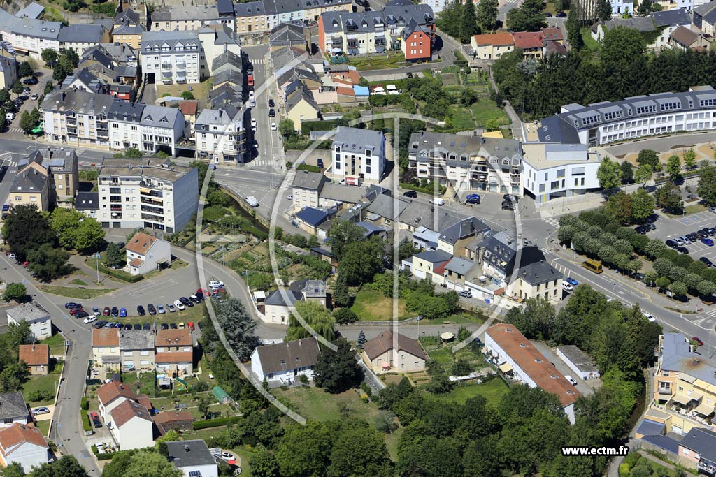 Photo arienne de Mondorf-les-Bains