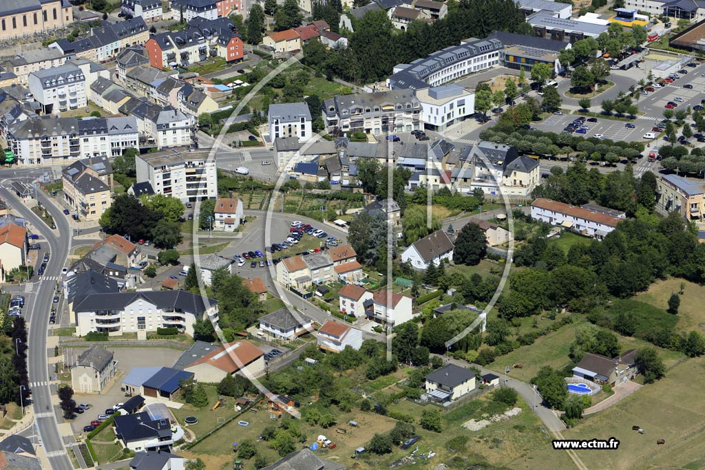 Photo arienne de Mondorf-les-Bains