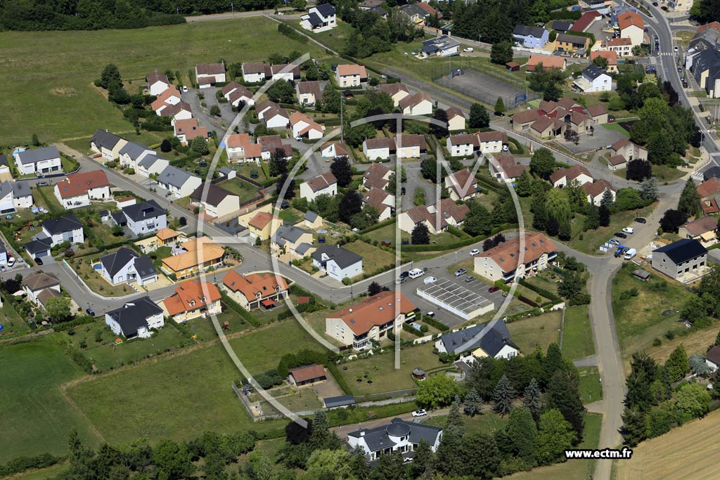Photo arienne de Mondorf-les-Bains