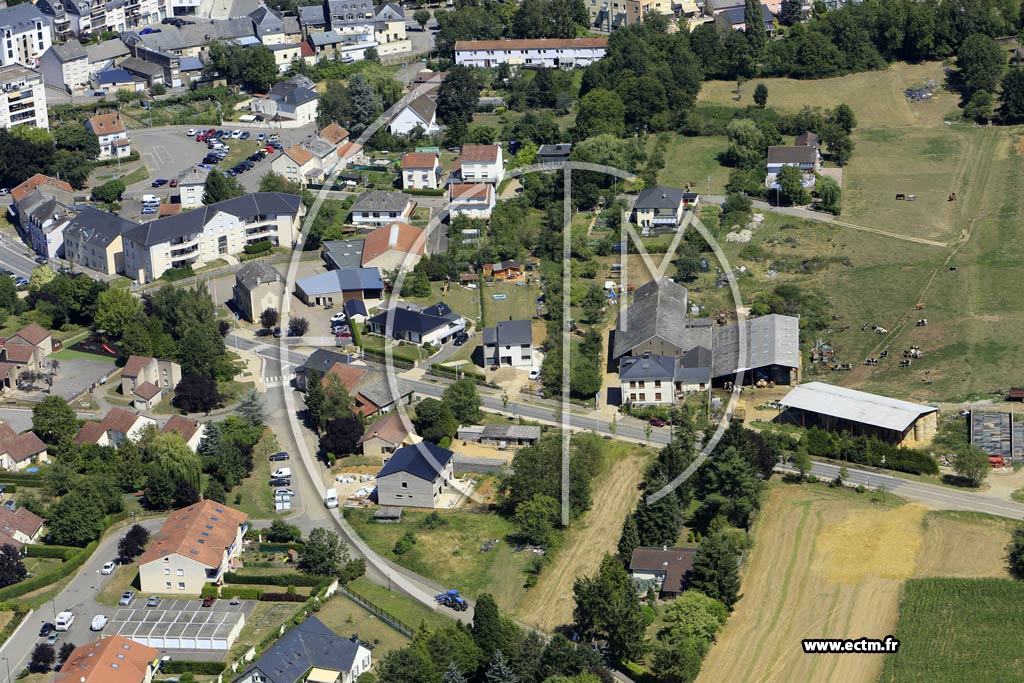 Photo arienne de Mondorf-les-Bains