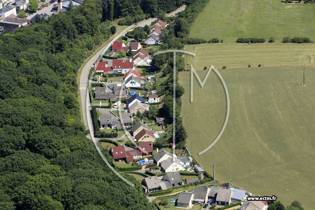 Photo arienne de Mondorf-les-Bains