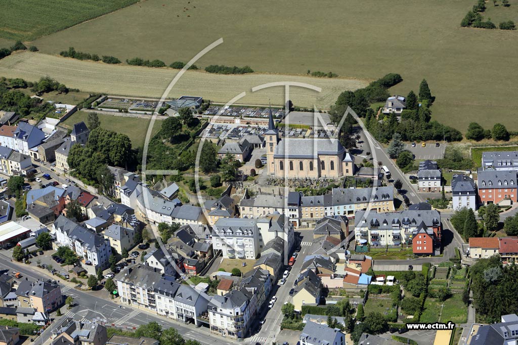 Photo arienne de Mondorf-les-Bains