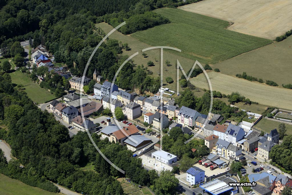 Photo arienne de Mondorf-les-Bains