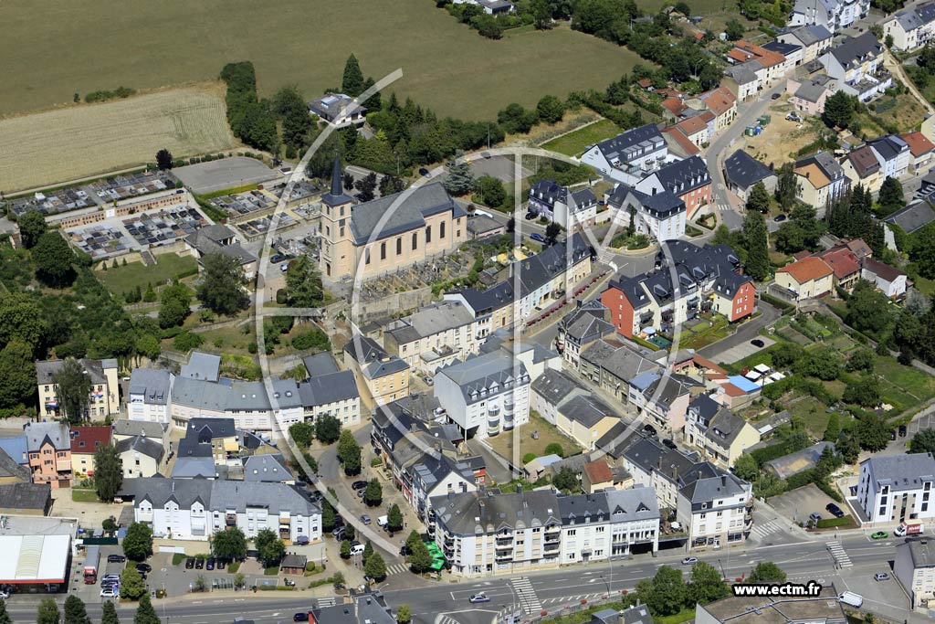 Photo arienne de Mondorf-les-Bains