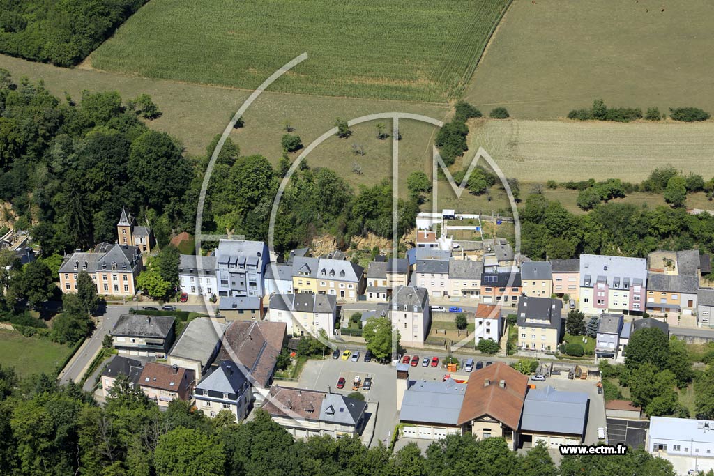 Photo arienne de Mondorf-les-Bains