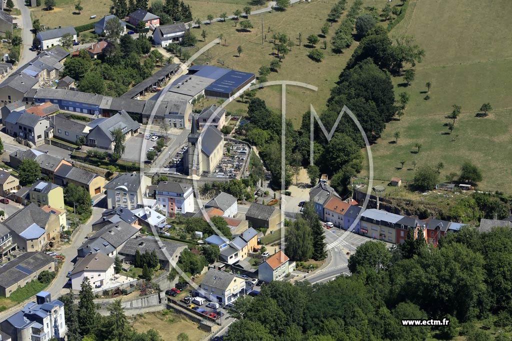 Photo arienne de Mondorf-les-Bains (Altwis)