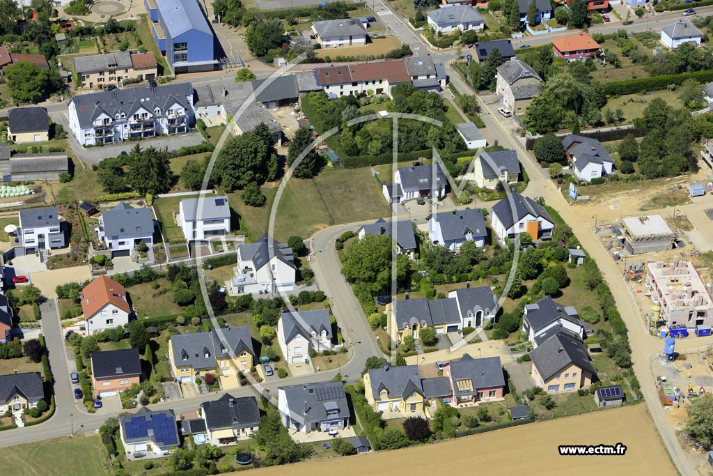 Photo arienne de Reckange-sur-Mess
