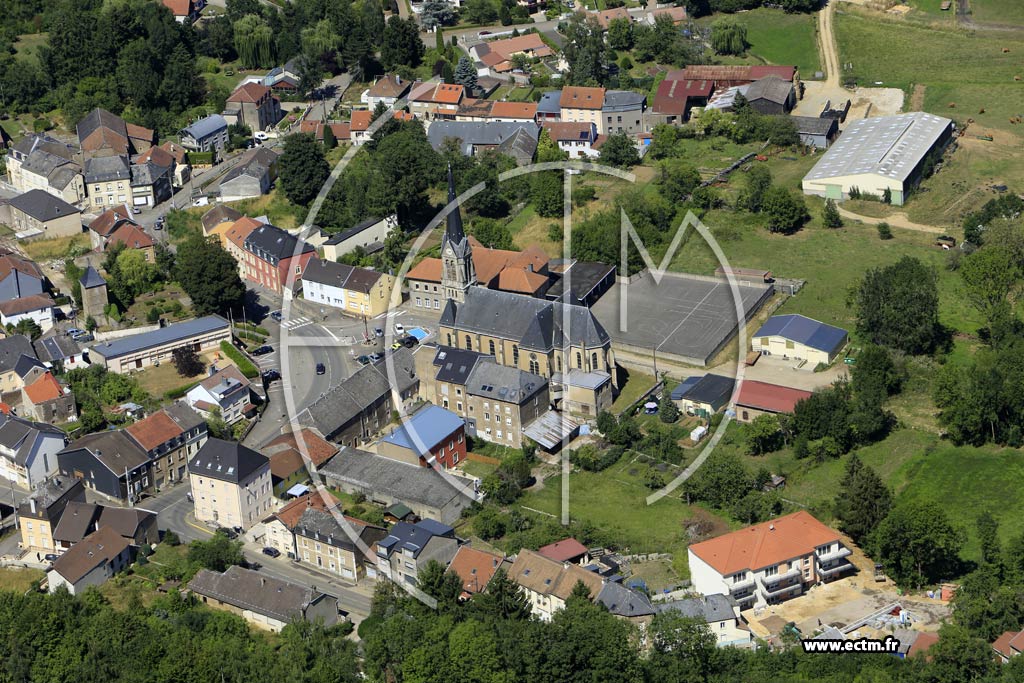 Photo arienne de Rdange