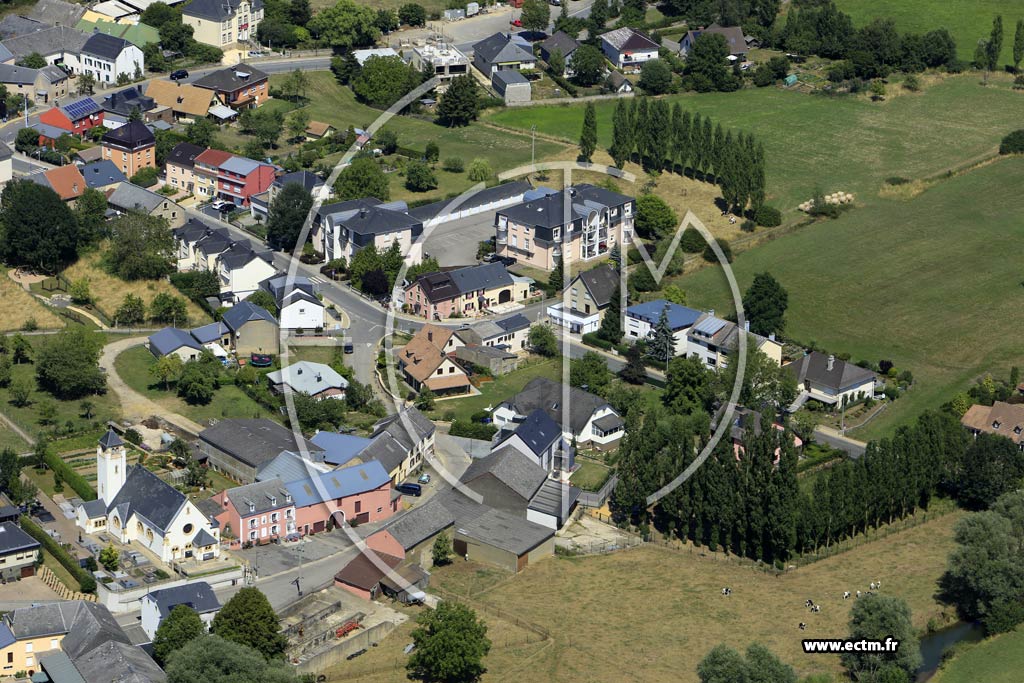 Photo arienne de Roeser (Livange)