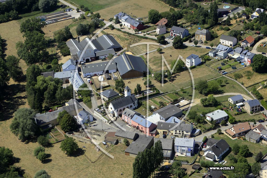 Photo arienne de Roeser (Livange)