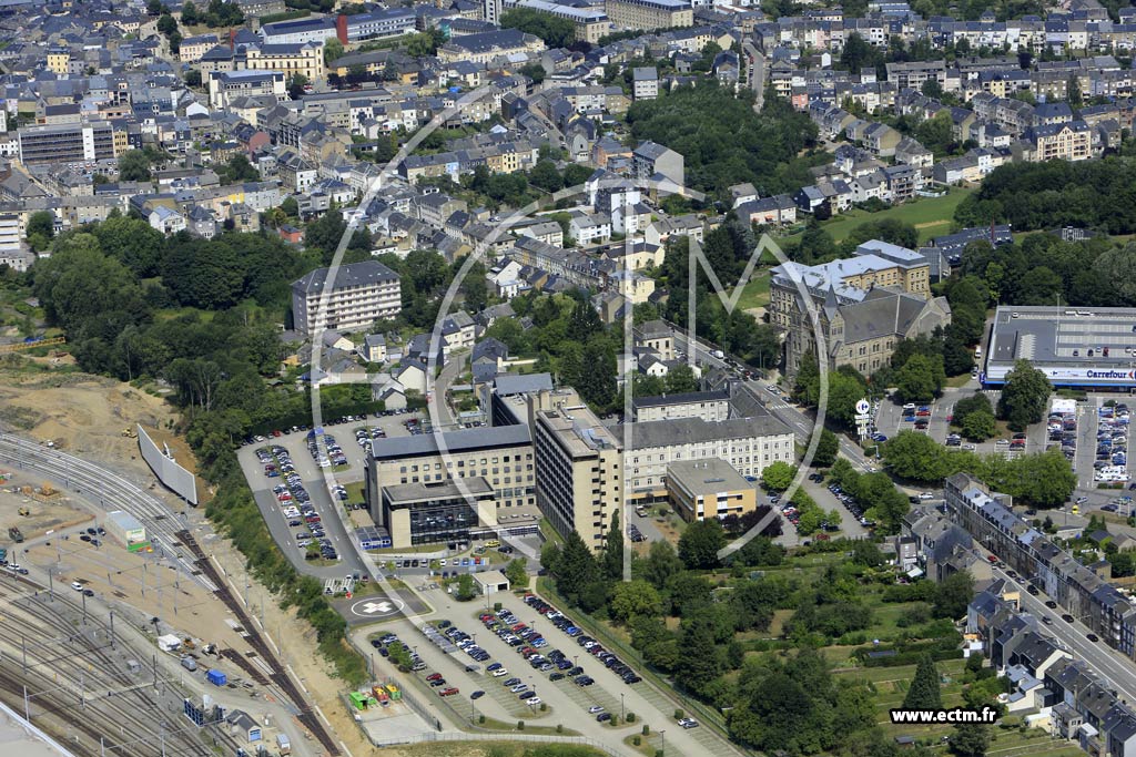 Photo arienne de Arlon