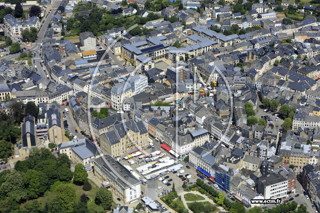 Photo arienne de Arlon