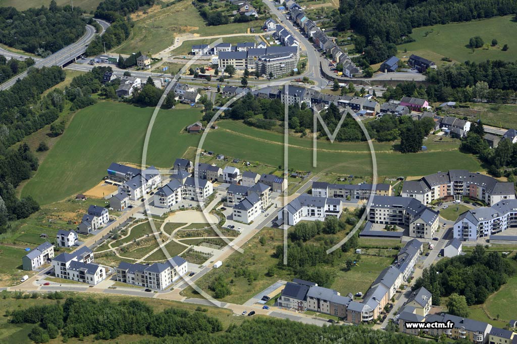 Photo arienne de Arlon