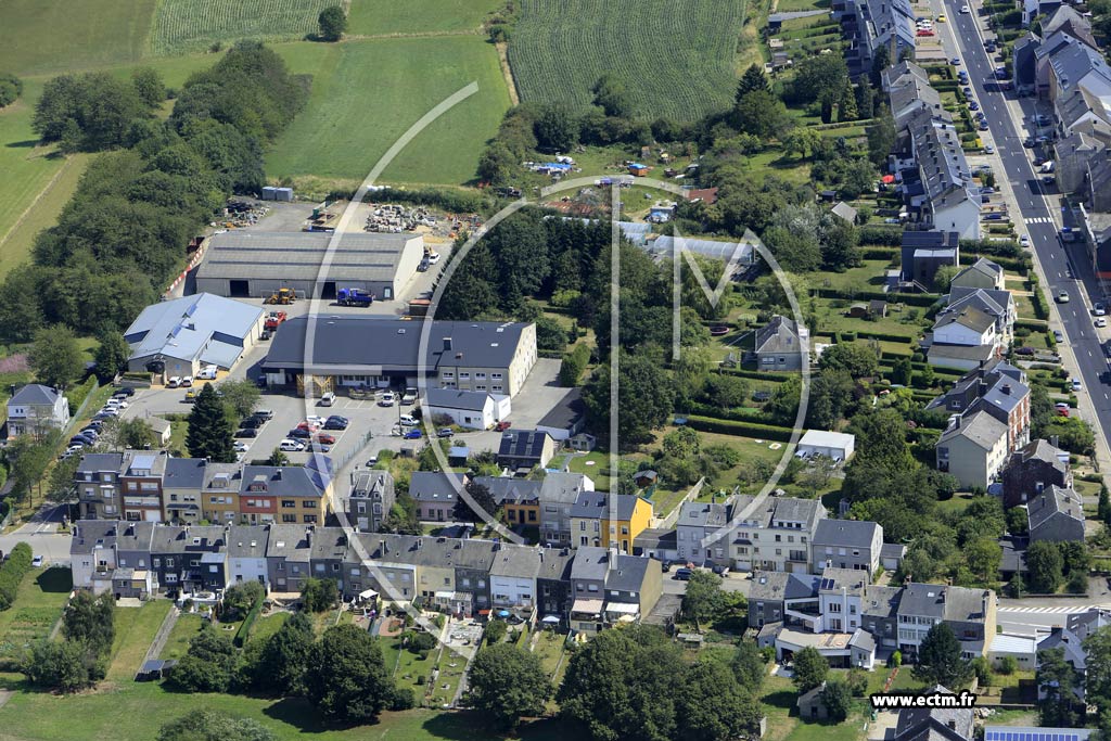 Photo arienne de Arlon (Seymerich)