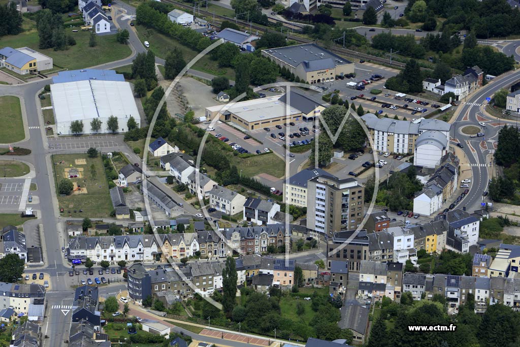 Photo arienne de Arlon (Sud)