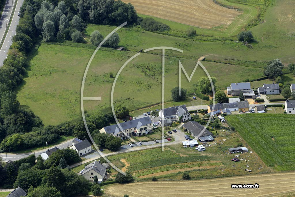 Photo arienne de Arlon (Viville)