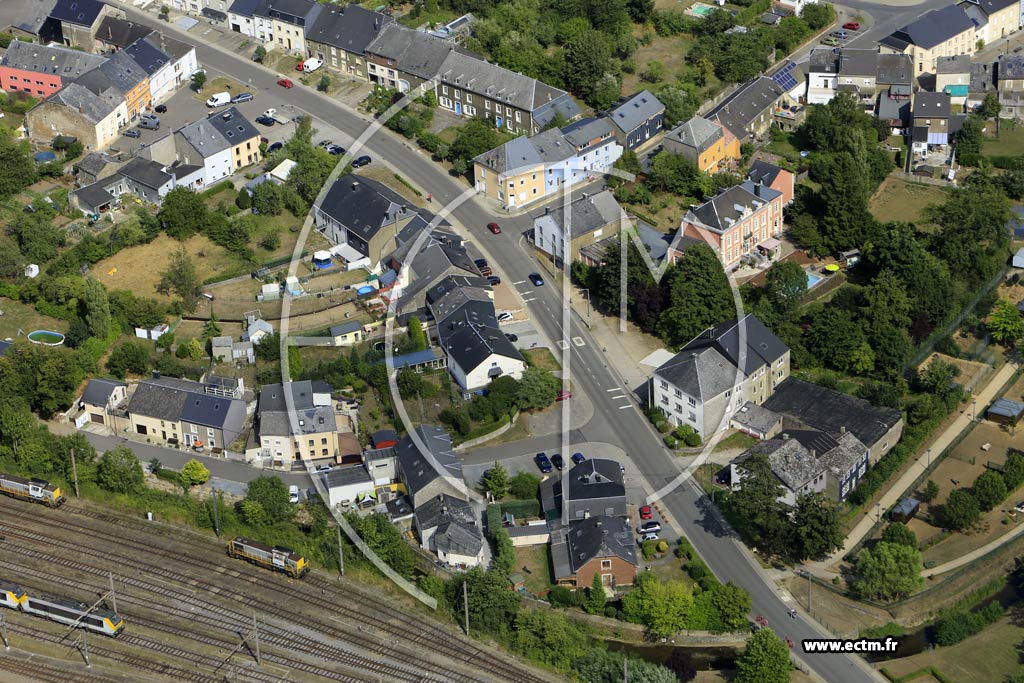 Photo arienne de Athus (Est)
