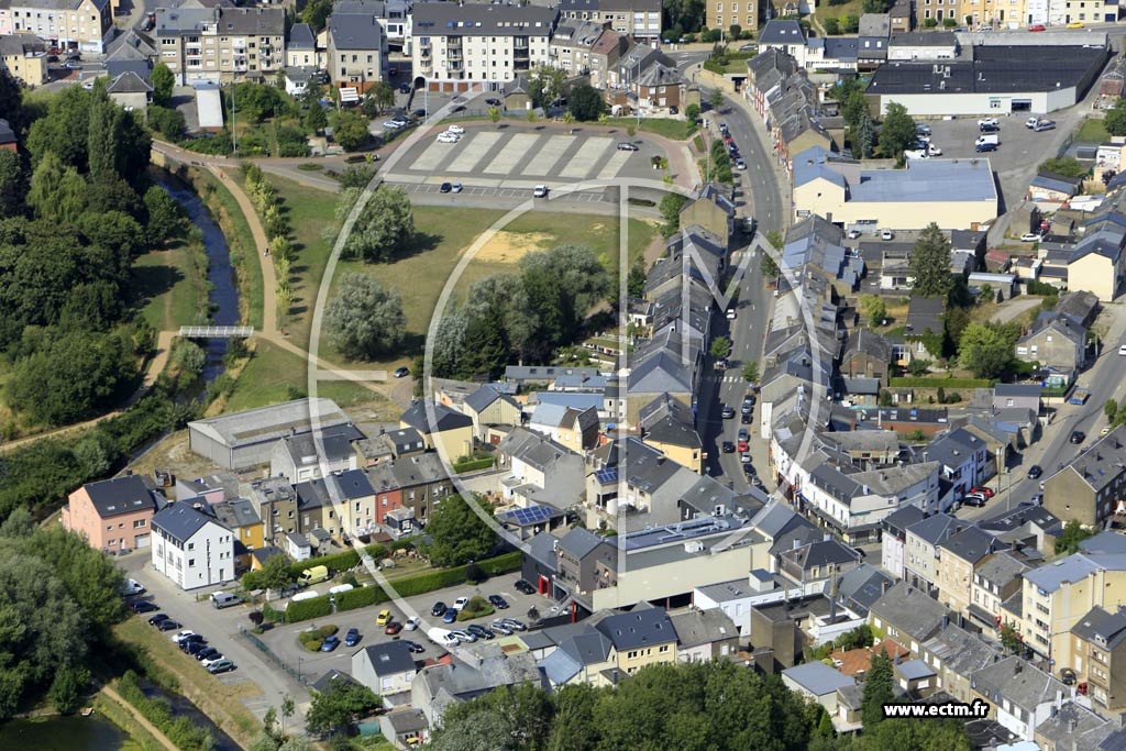 Photo arienne de Athus (Est)