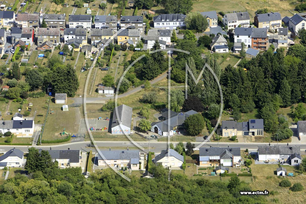 Photo arienne de Athus (Ouest)