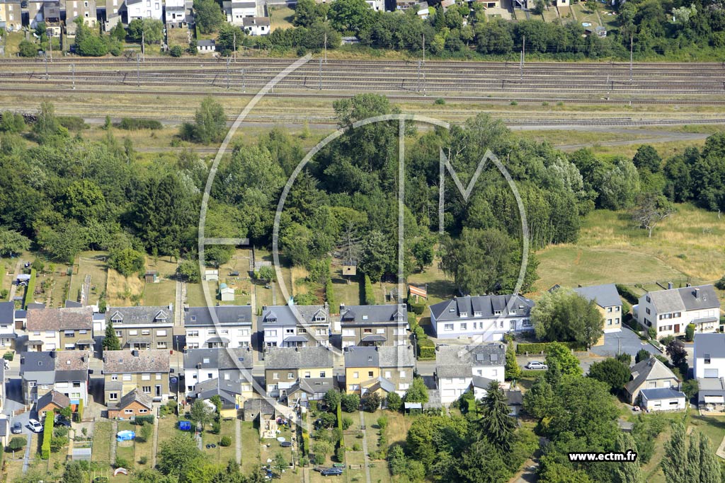 Photo arienne de Athus (Ouest)