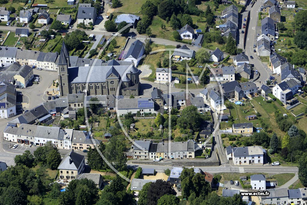 Photo arienne de Habay-la-Neuve (Centre)