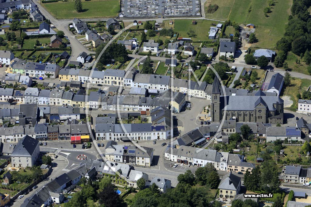 Photo arienne de Habay-la-Neuve (Centre)