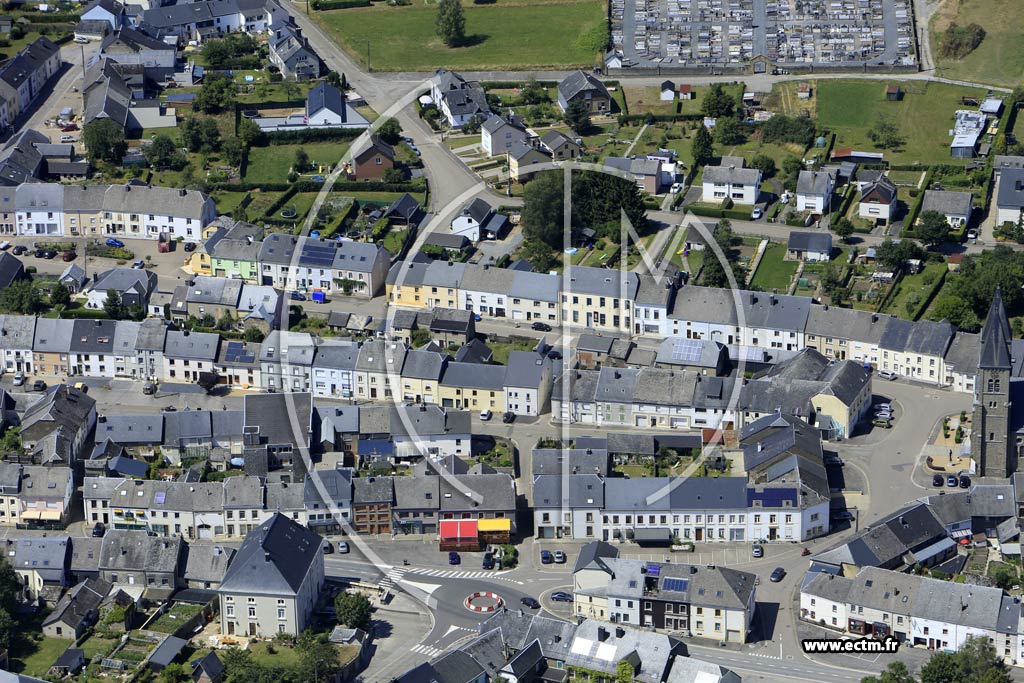 Photo arienne de Habay-la-Neuve (Centre)