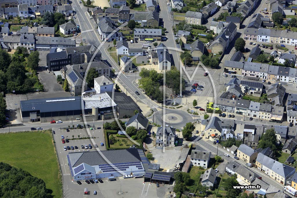 Photo arienne de Habay-la-Neuve (Centre)