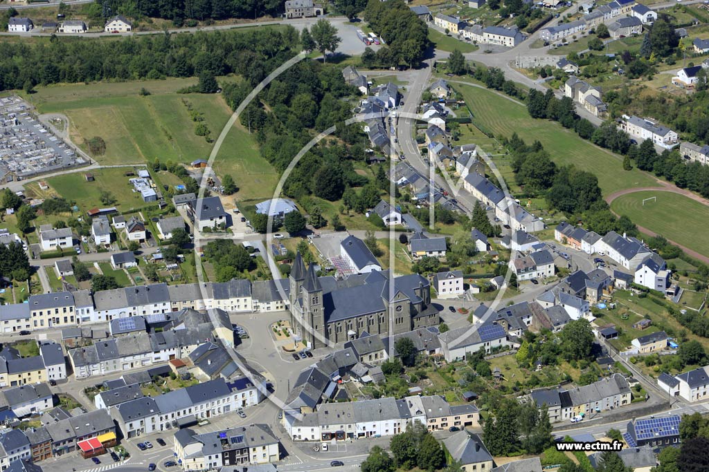 Photo arienne de Habay-la-Neuve (Centre)