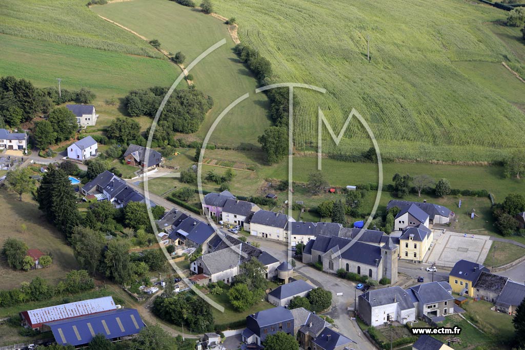 Photo arienne de Meix-le-Tige