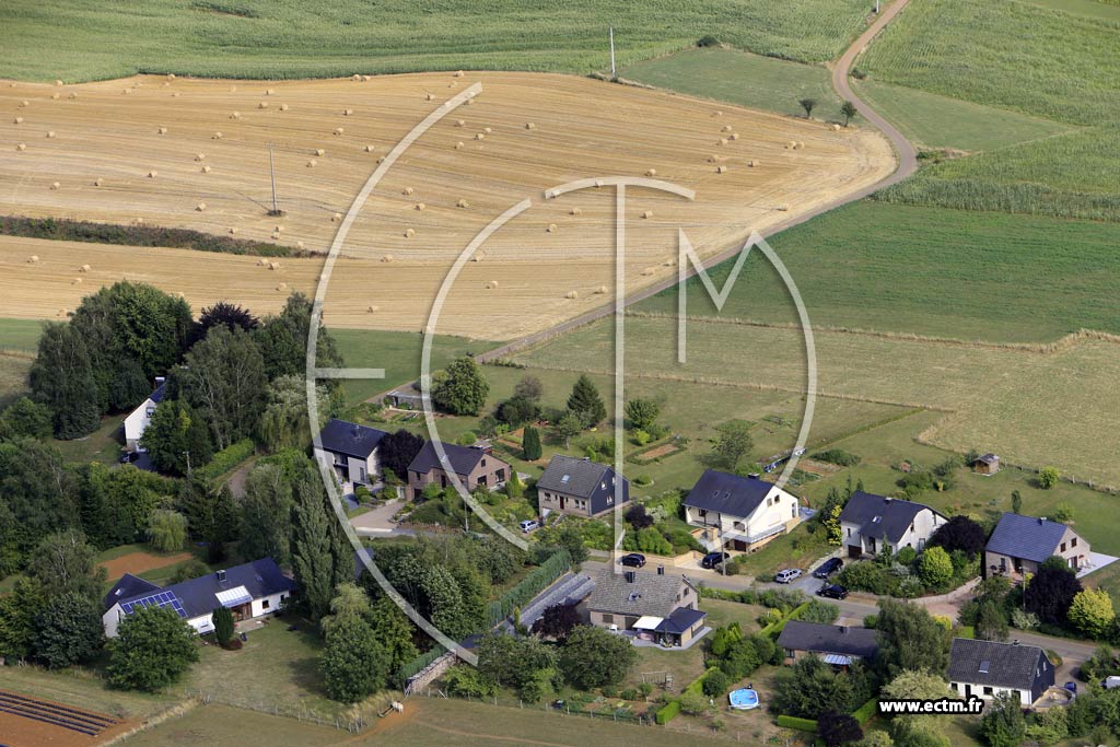 Photo arienne de Meix-le-Tige