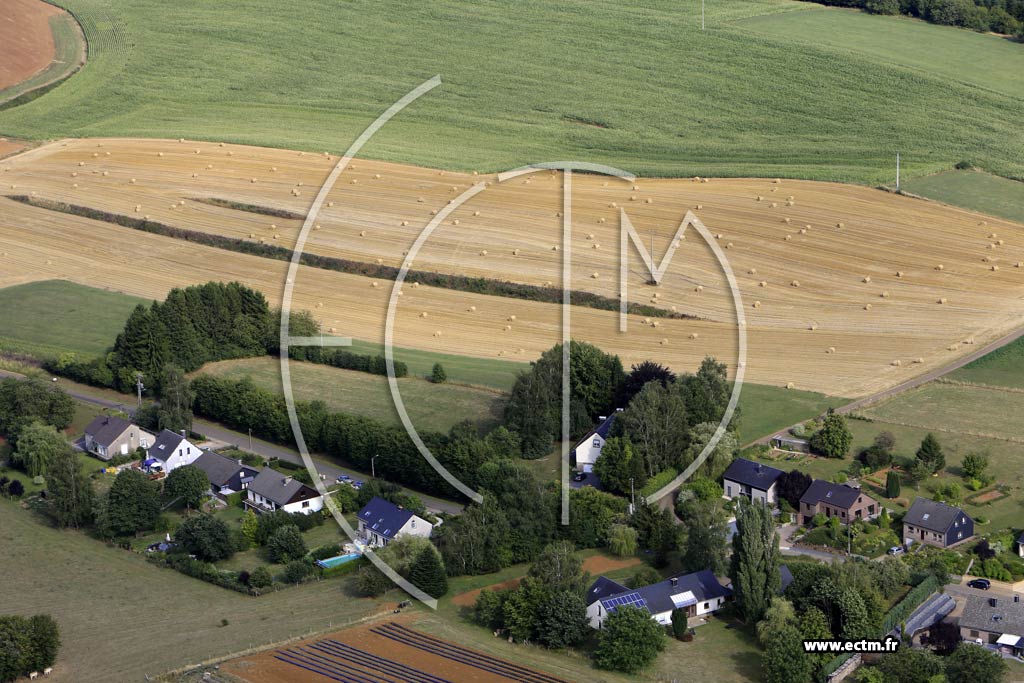 Photo arienne de Meix-le-Tige
