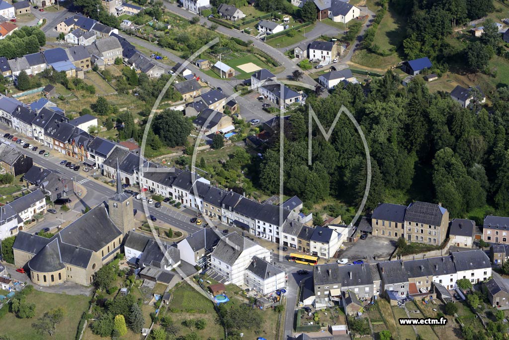Photo arienne de Saint-Lger
