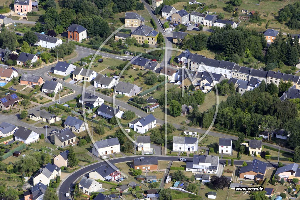 Photo arienne de Saint-Lger
