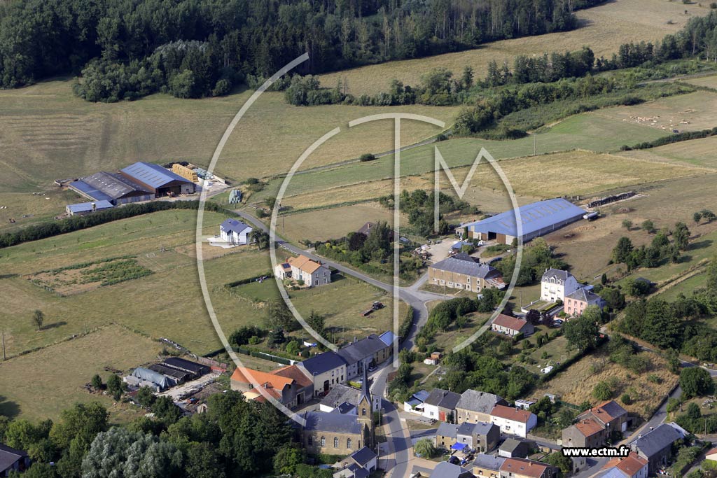 Photo arienne de Saint-Remy