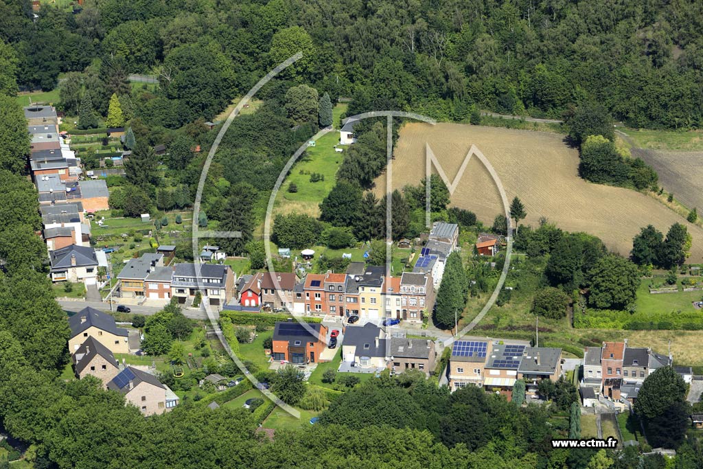 Photo arienne de Lige (Haut-des-Tawes)