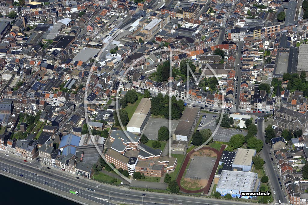 Photo arienne de Lige (Nord)