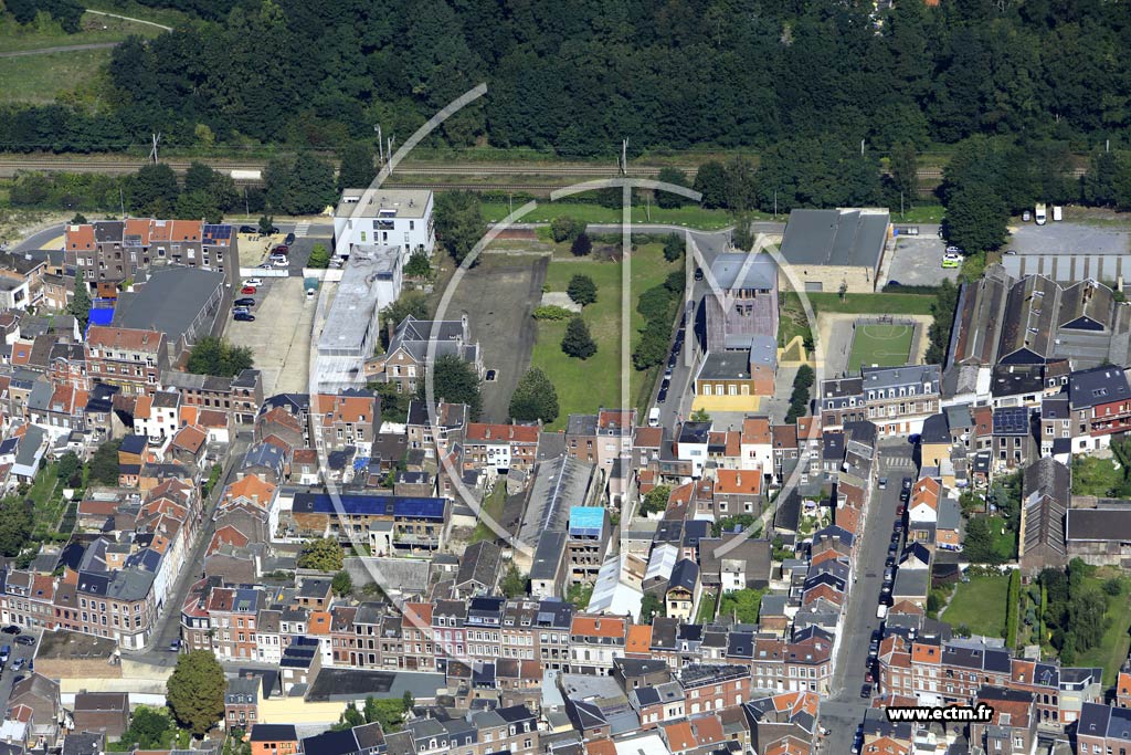 Photo arienne de Lige (Nord)