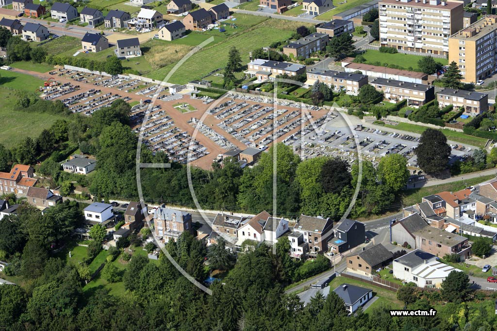 Photo arienne de Oupeye (Cit Panorama)