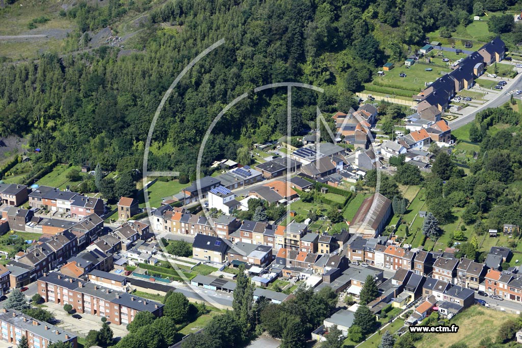 Photo arienne de Seraing (Mabotte)
