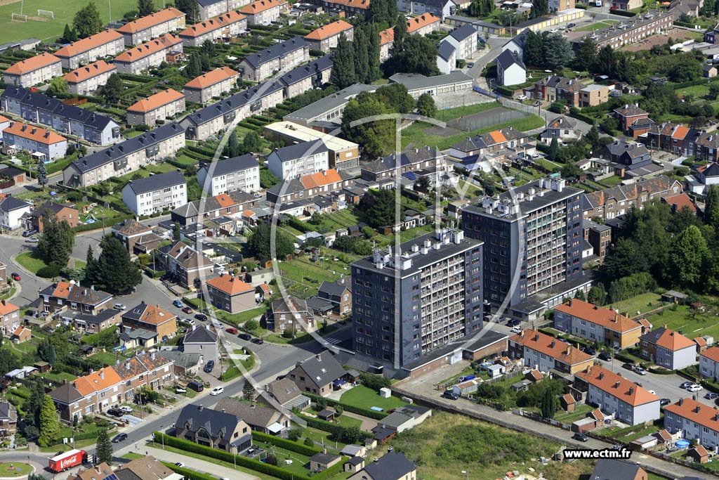 Photo arienne de Vottem
