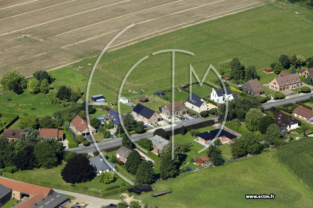 Photo arienne de Sars-la-Bruyre