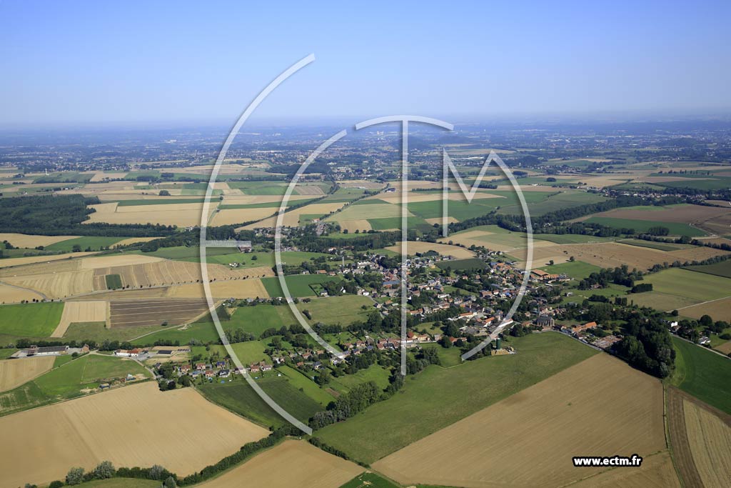 Photo arienne de Quvy-le-Petit