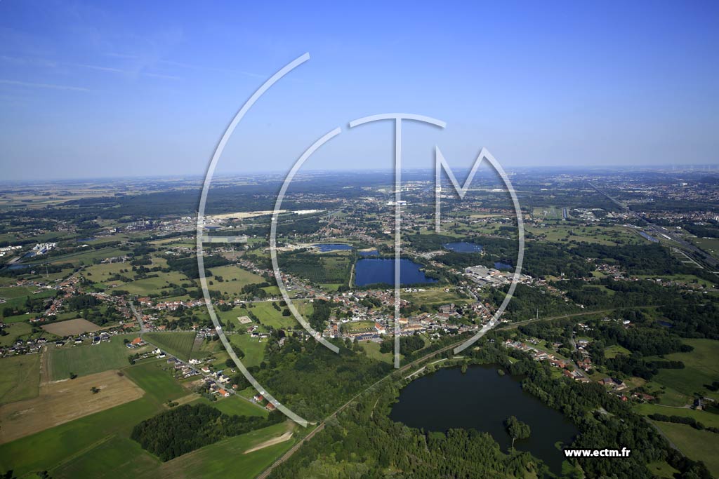 Photo arienne de Bruyres-Montoise